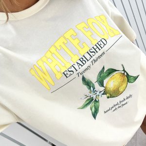 Fresh Daily Oversized Tee Off White