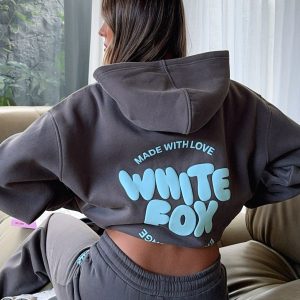 With Love For You Oversized Hoodie Volcanic