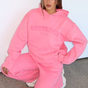 Don't Even Try Oversized Hoodie Melon
