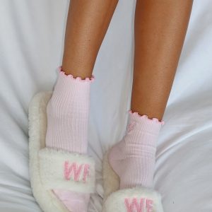 Ana Slipper Cream/Baby Pink
