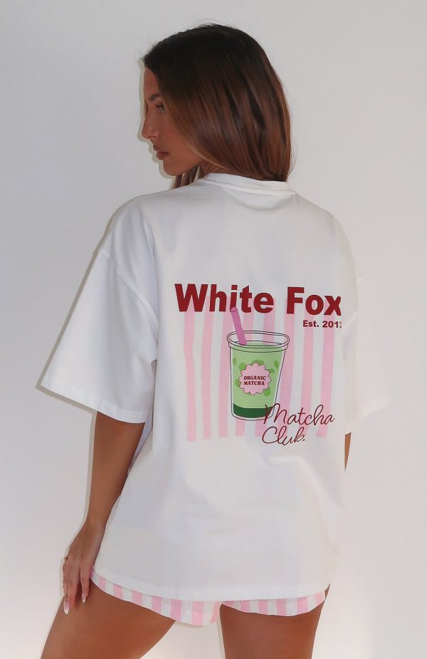 white-fox-matcha-club-oversized-pyjama-tee-white-echos-of-you-pyjama-shorts-pink-white-11.6.25-5