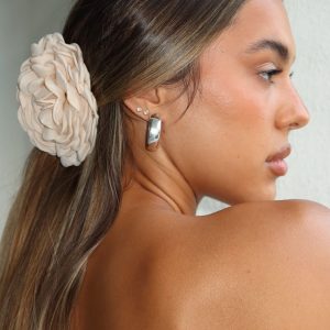 Zephyr Hair Clip Cream